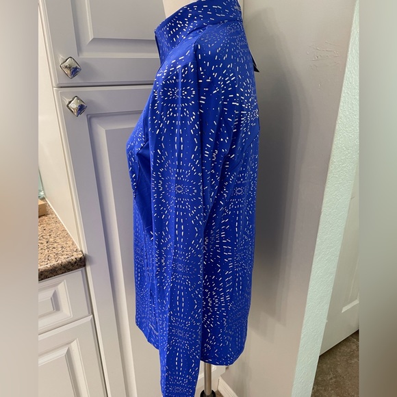 NWT, Annika Blingy Royal Blue 1/4-Zip Pullover - Picture 3 of 9